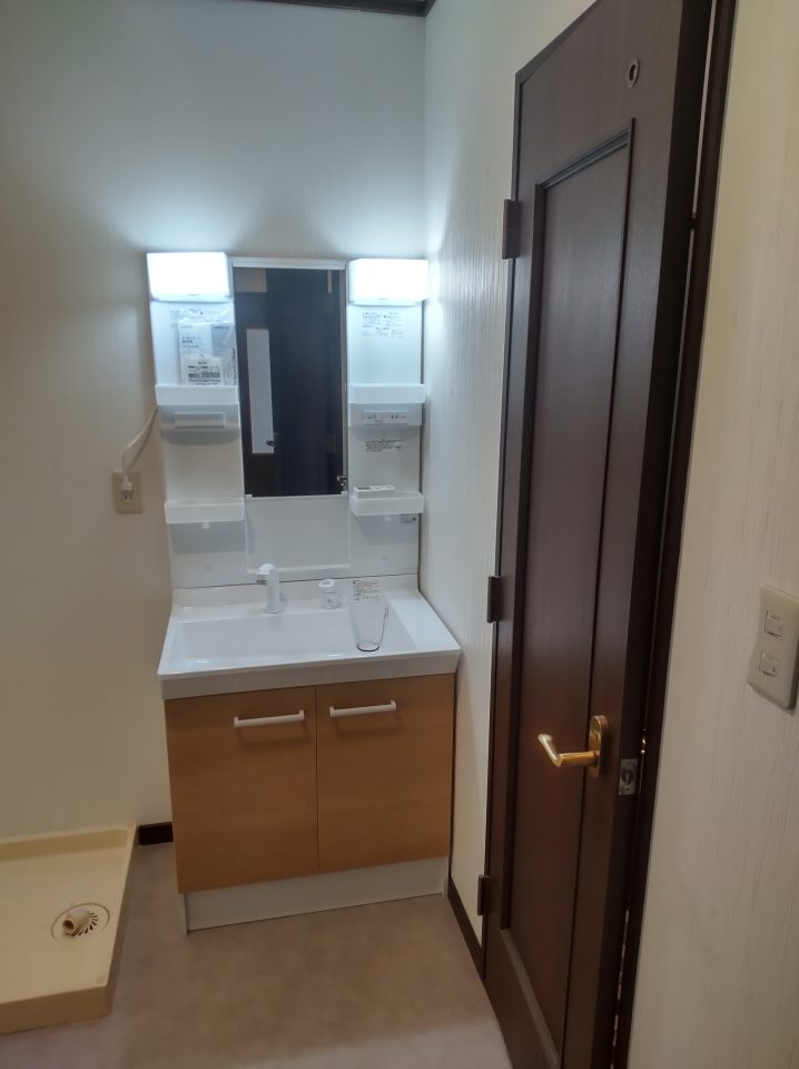 【金池Ⅲ 5-2-2号室】洗面化粧台