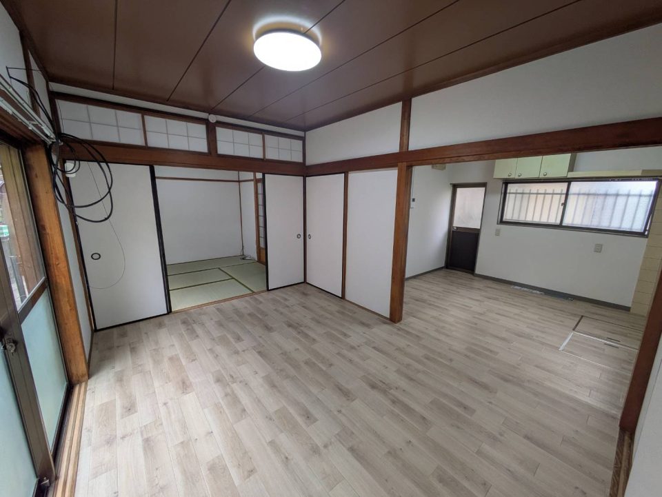 1F (キッチン・リビング・和室)