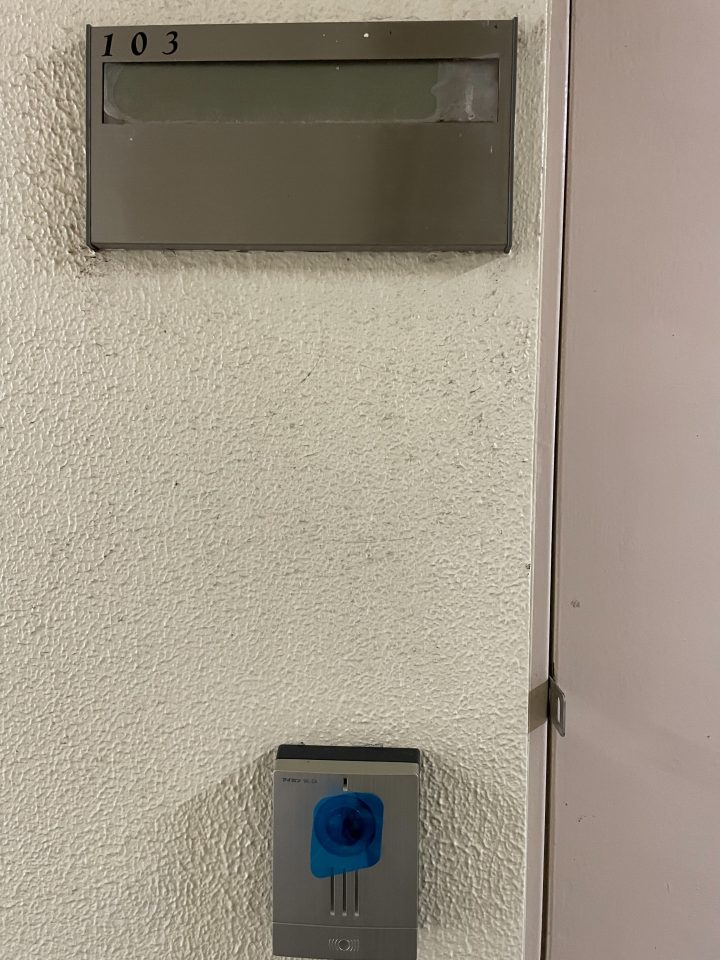 カメラ付きインターフォン