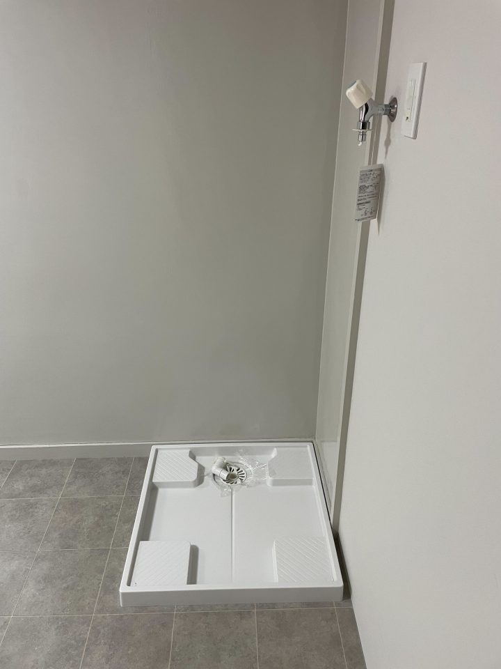 【103号室】洗濯機置き場