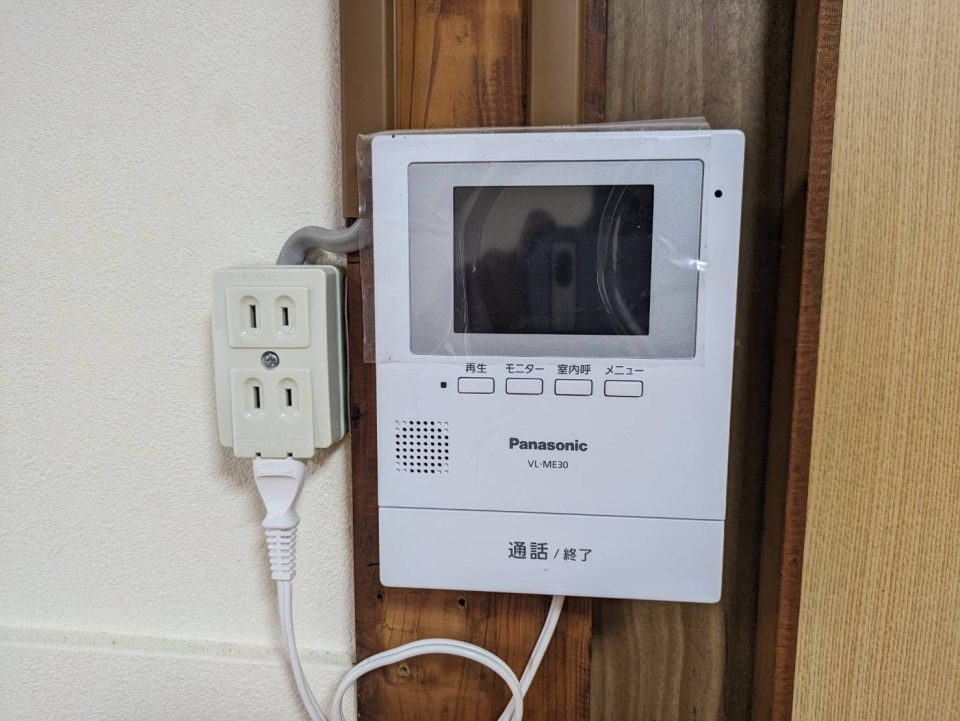 カメラ付きインターフォン（室内モニター）
