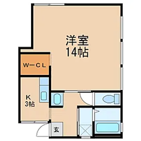 【間取り図】201号室