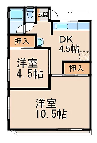【間取り図】301号室