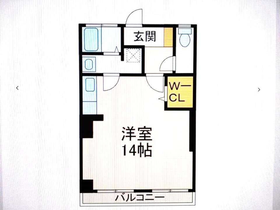 【202号室】間取り図